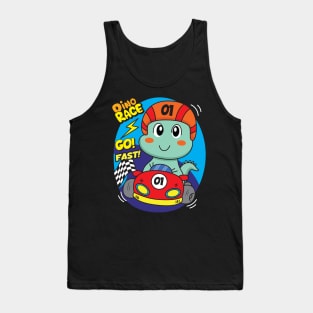 dino soccer player race Tank Top